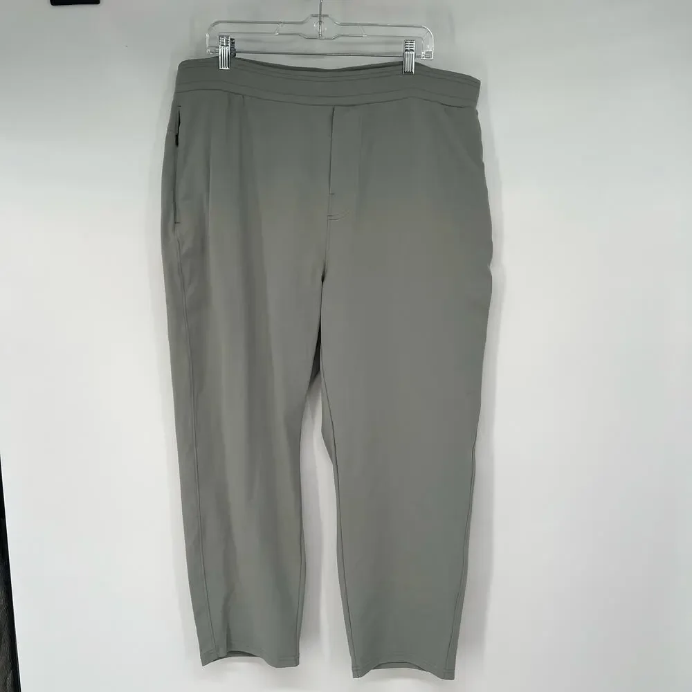 Public Rec Daymaker Pants Men's Sz 42/28 Fog Wrinkle Resistant Inner Drawstring
